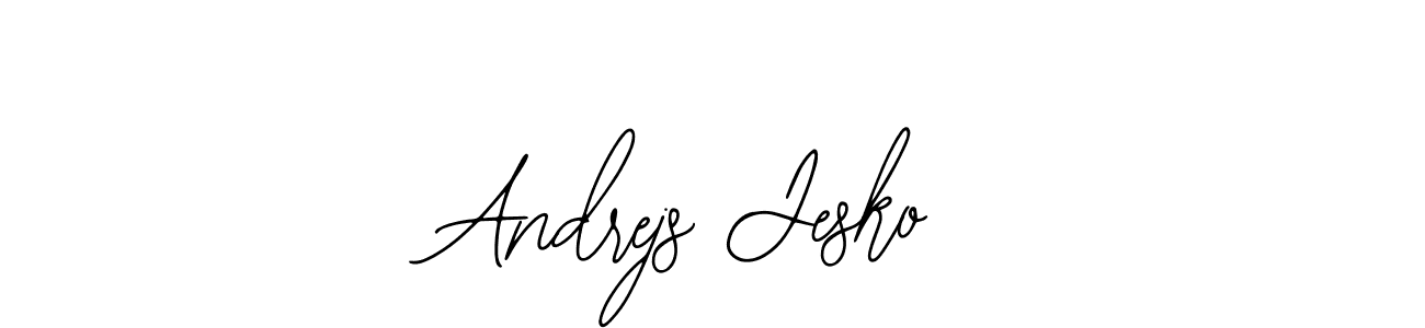 Andrejs Jesko stylish signature style. Best Handwritten Sign (Bearetta-2O07w) for my name. Handwritten Signature Collection Ideas for my name Andrejs Jesko. Andrejs Jesko signature style 12 images and pictures png