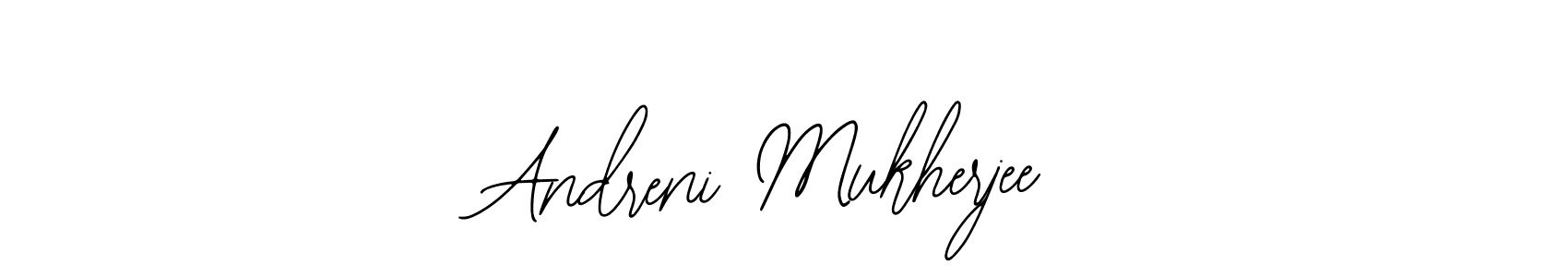 Design your own signature with our free online signature maker. With this signature software, you can create a handwritten (Bearetta-2O07w) signature for name Andreni Mukherjee. Andreni Mukherjee signature style 12 images and pictures png