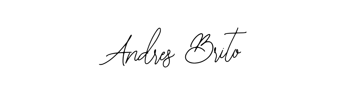 Use a signature maker to create a handwritten signature online. With this signature software, you can design (Bearetta-2O07w) your own signature for name Andres Brito. Andres Brito signature style 12 images and pictures png