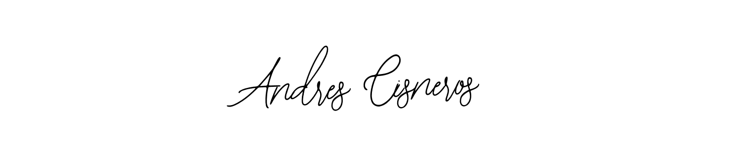 Create a beautiful signature design for name Andres Cisneros. With this signature (Bearetta-2O07w) fonts, you can make a handwritten signature for free. Andres Cisneros signature style 12 images and pictures png