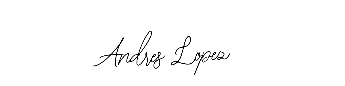 Also You can easily find your signature by using the search form. We will create Andres Lopez name handwritten signature images for you free of cost using Bearetta-2O07w sign style. Andres Lopez signature style 12 images and pictures png