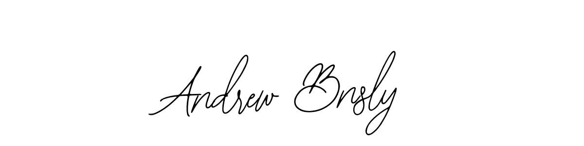 Andrew Bnsly stylish signature style. Best Handwritten Sign (Bearetta-2O07w) for my name. Handwritten Signature Collection Ideas for my name Andrew Bnsly. Andrew Bnsly signature style 12 images and pictures png