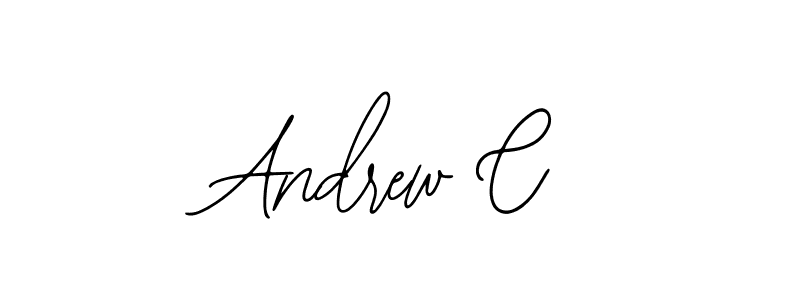 Also You can easily find your signature by using the search form. We will create Andrew C name handwritten signature images for you free of cost using Bearetta-2O07w sign style. Andrew C signature style 12 images and pictures png