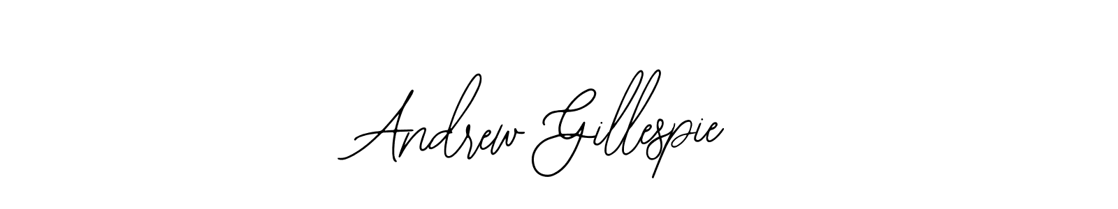 You should practise on your own different ways (Bearetta-2O07w) to write your name (Andrew Gillespie) in signature. don't let someone else do it for you. Andrew Gillespie signature style 12 images and pictures png