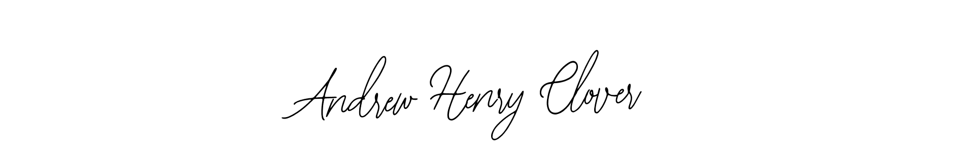 How to make Andrew Henry Clover signature? Bearetta-2O07w is a professional autograph style. Create handwritten signature for Andrew Henry Clover name. Andrew Henry Clover signature style 12 images and pictures png