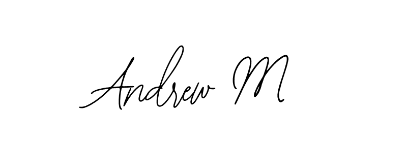 It looks lik you need a new signature style for name Andrew M. Design unique handwritten (Bearetta-2O07w) signature with our free signature maker in just a few clicks. Andrew M signature style 12 images and pictures png