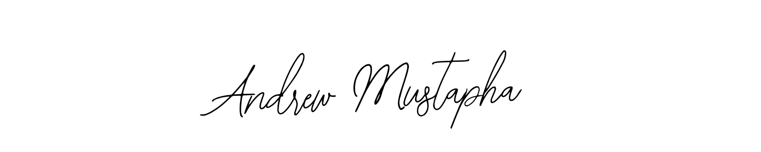 The best way (Bearetta-2O07w) to make a short signature is to pick only two or three words in your name. The name Andrew Mustapha include a total of six letters. For converting this name. Andrew Mustapha signature style 12 images and pictures png