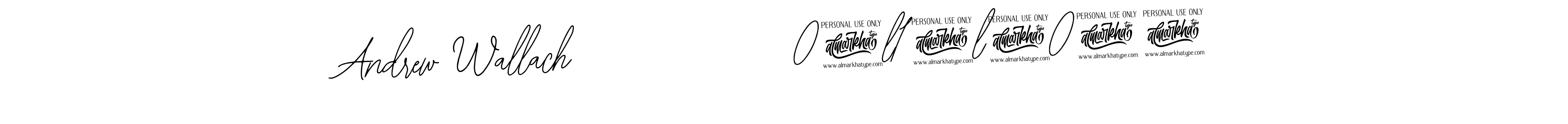 The best way (Bearetta-2O07w) to make a short signature is to pick only two or three words in your name. The name Andrew Wallach              07l12l2024 include a total of six letters. For converting this name. Andrew Wallach              07l12l2024 signature style 12 images and pictures png