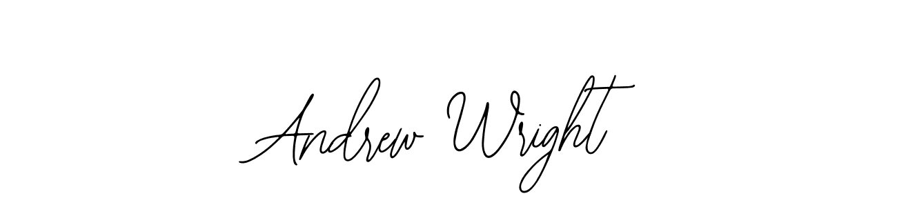 Best and Professional Signature Style for Andrew Wright. Bearetta-2O07w Best Signature Style Collection. Andrew Wright signature style 12 images and pictures png