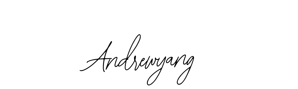 Also we have Andrewyang name is the best signature style. Create professional handwritten signature collection using Bearetta-2O07w autograph style. Andrewyang signature style 12 images and pictures png