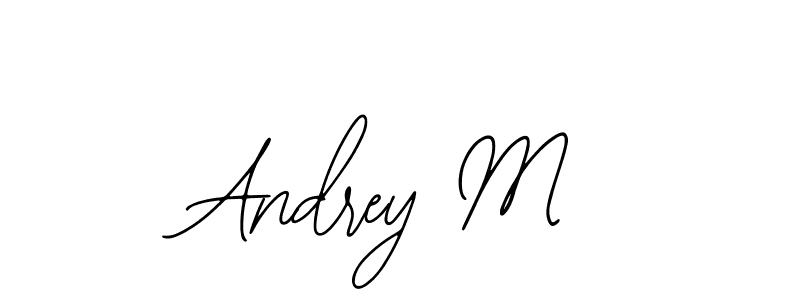 Also You can easily find your signature by using the search form. We will create Andrey M name handwritten signature images for you free of cost using Bearetta-2O07w sign style. Andrey M signature style 12 images and pictures png