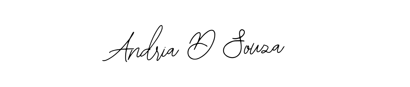 Andria D Souza stylish signature style. Best Handwritten Sign (Bearetta-2O07w) for my name. Handwritten Signature Collection Ideas for my name Andria D Souza. Andria D Souza signature style 12 images and pictures png