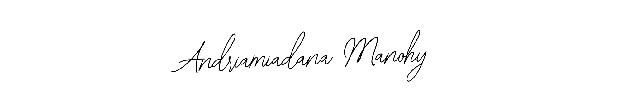 Make a short Andriamiadana Manohy signature style. Manage your documents anywhere anytime using Bearetta-2O07w. Create and add eSignatures, submit forms, share and send files easily. Andriamiadana Manohy signature style 12 images and pictures png