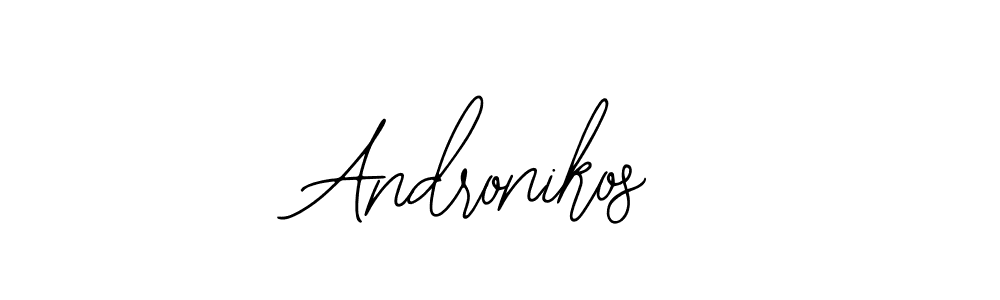 Design your own signature with our free online signature maker. With this signature software, you can create a handwritten (Bearetta-2O07w) signature for name Andronikos. Andronikos signature style 12 images and pictures png