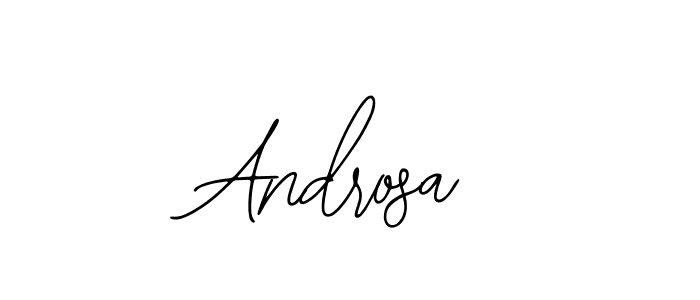 How to make Androsa signature? Bearetta-2O07w is a professional autograph style. Create handwritten signature for Androsa name. Androsa signature style 12 images and pictures png