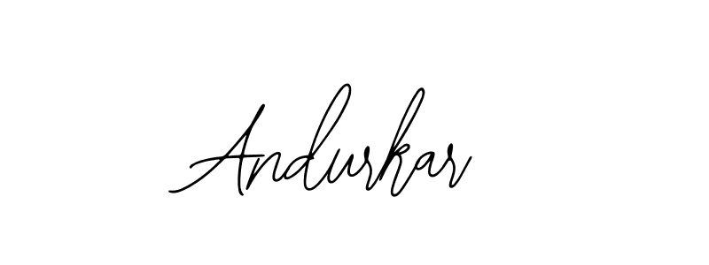 Make a beautiful signature design for name Andurkar. Use this online signature maker to create a handwritten signature for free. Andurkar signature style 12 images and pictures png