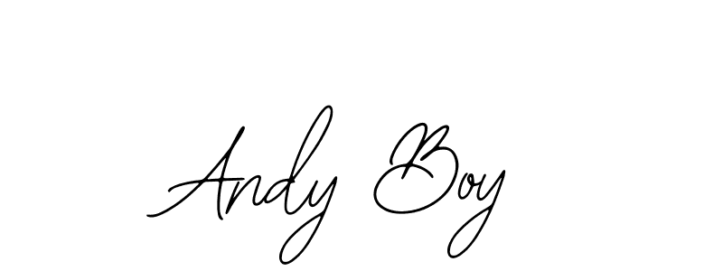 Design your own signature with our free online signature maker. With this signature software, you can create a handwritten (Bearetta-2O07w) signature for name Andy Boy. Andy Boy signature style 12 images and pictures png