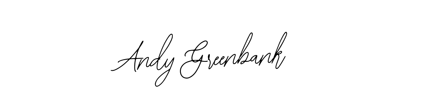 Bearetta-2O07w is a professional signature style that is perfect for those who want to add a touch of class to their signature. It is also a great choice for those who want to make their signature more unique. Get Andy Greenbank name to fancy signature for free. Andy Greenbank signature style 12 images and pictures png