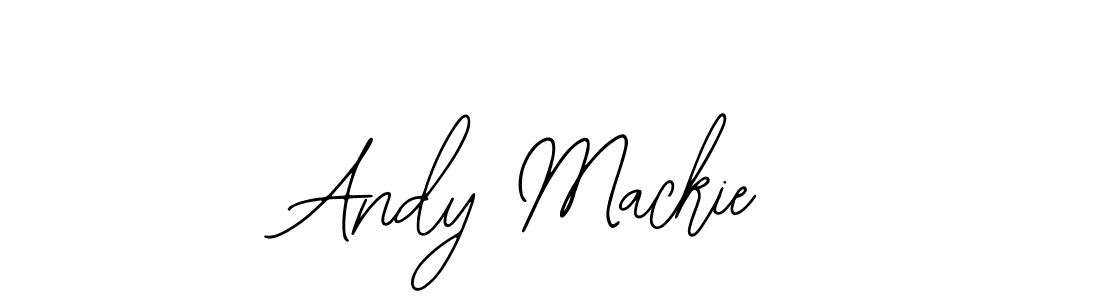 Use a signature maker to create a handwritten signature online. With this signature software, you can design (Bearetta-2O07w) your own signature for name Andy Mackie. Andy Mackie signature style 12 images and pictures png