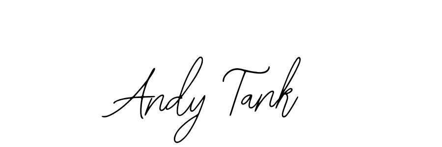 How to make Andy Tank name signature. Use Bearetta-2O07w style for creating short signs online. This is the latest handwritten sign. Andy Tank signature style 12 images and pictures png