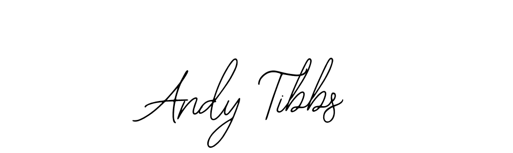 You should practise on your own different ways (Bearetta-2O07w) to write your name (Andy Tibbs) in signature. don't let someone else do it for you. Andy Tibbs signature style 12 images and pictures png