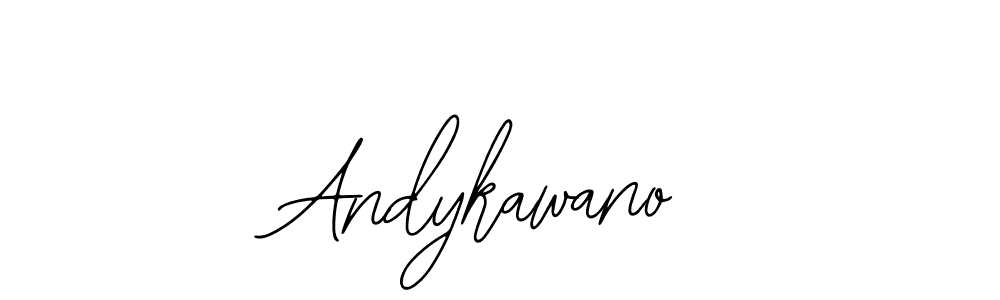 Bearetta-2O07w is a professional signature style that is perfect for those who want to add a touch of class to their signature. It is also a great choice for those who want to make their signature more unique. Get Andykawano name to fancy signature for free. Andykawano signature style 12 images and pictures png