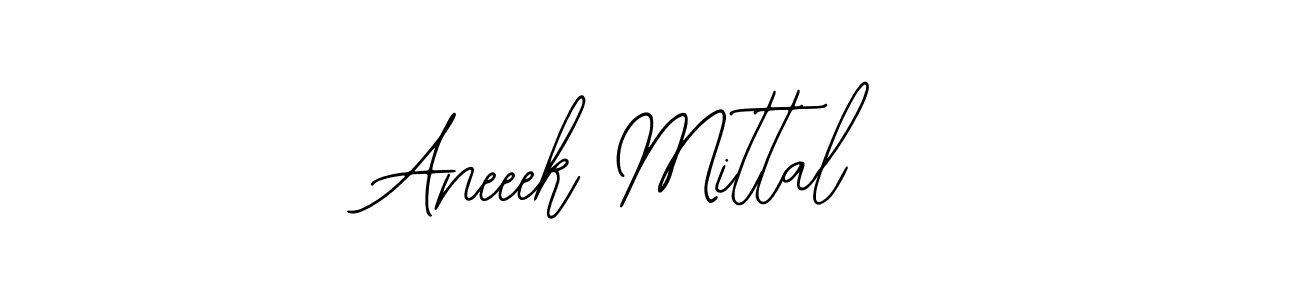 Create a beautiful signature design for name Aneeek Mittal. With this signature (Bearetta-2O07w) fonts, you can make a handwritten signature for free. Aneeek Mittal signature style 12 images and pictures png