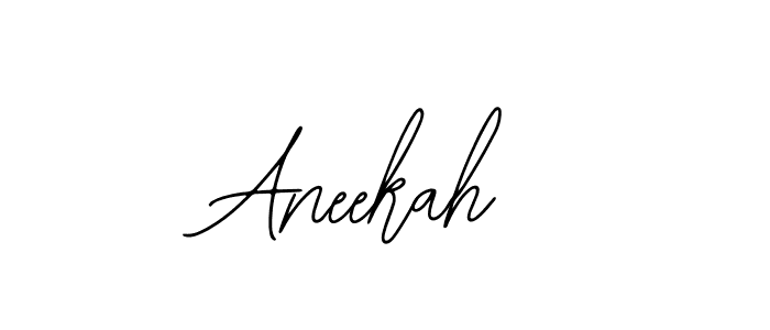 Also we have Aneekah name is the best signature style. Create professional handwritten signature collection using Bearetta-2O07w autograph style. Aneekah signature style 12 images and pictures png
