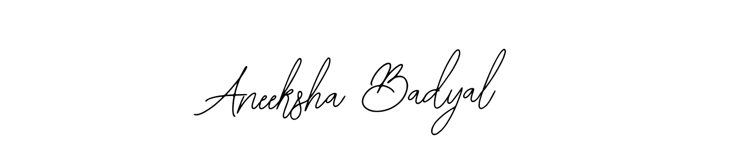 Make a beautiful signature design for name Aneeksha Badyal. Use this online signature maker to create a handwritten signature for free. Aneeksha Badyal signature style 12 images and pictures png