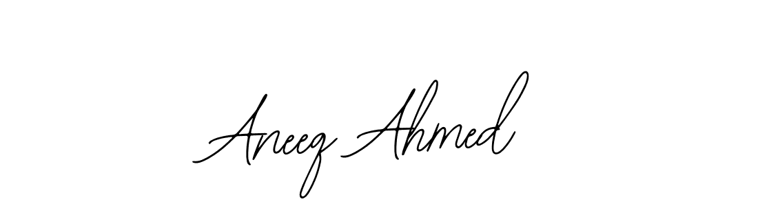 How to make Aneeq Ahmed signature? Bearetta-2O07w is a professional autograph style. Create handwritten signature for Aneeq Ahmed name. Aneeq Ahmed signature style 12 images and pictures png
