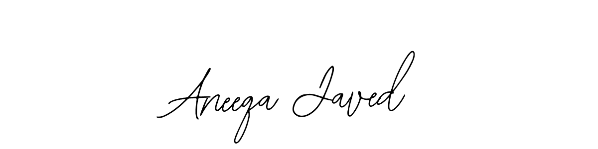 if you are searching for the best signature style for your name Aneeqa Javed. so please give up your signature search. here we have designed multiple signature styles  using Bearetta-2O07w. Aneeqa Javed signature style 12 images and pictures png