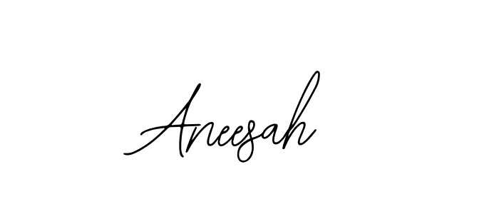 Similarly Bearetta-2O07w is the best handwritten signature design. Signature creator online .You can use it as an online autograph creator for name Aneesah. Aneesah signature style 12 images and pictures png