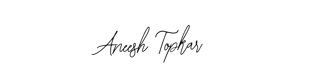 Use a signature maker to create a handwritten signature online. With this signature software, you can design (Bearetta-2O07w) your own signature for name Aneesh Topkar. Aneesh Topkar signature style 12 images and pictures png