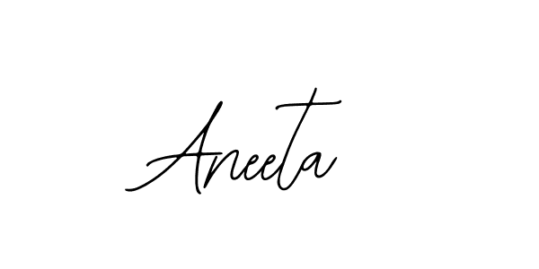 Use a signature maker to create a handwritten signature online. With this signature software, you can design (Bearetta-2O07w) your own signature for name Aneeta. Aneeta signature style 12 images and pictures png