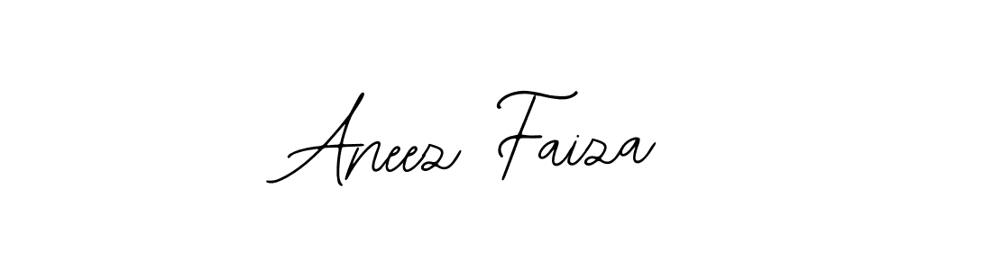 Use a signature maker to create a handwritten signature online. With this signature software, you can design (Bearetta-2O07w) your own signature for name Aneez Faiza. Aneez Faiza signature style 12 images and pictures png