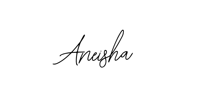 How to make Aneisha signature? Bearetta-2O07w is a professional autograph style. Create handwritten signature for Aneisha name. Aneisha signature style 12 images and pictures png