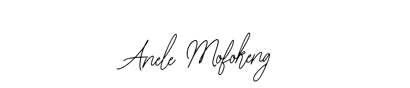 Also You can easily find your signature by using the search form. We will create Anele Mofokeng name handwritten signature images for you free of cost using Bearetta-2O07w sign style. Anele Mofokeng signature style 12 images and pictures png