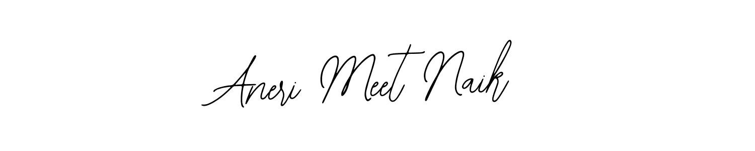 Make a short Aneri Meet Naik signature style. Manage your documents anywhere anytime using Bearetta-2O07w. Create and add eSignatures, submit forms, share and send files easily. Aneri Meet Naik signature style 12 images and pictures png