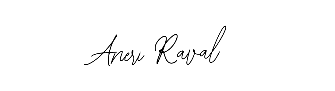 How to make Aneri Raval name signature. Use Bearetta-2O07w style for creating short signs online. This is the latest handwritten sign. Aneri Raval signature style 12 images and pictures png