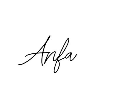 Make a beautiful signature design for name Anfa. With this signature (Bearetta-2O07w) style, you can create a handwritten signature for free. Anfa signature style 12 images and pictures png