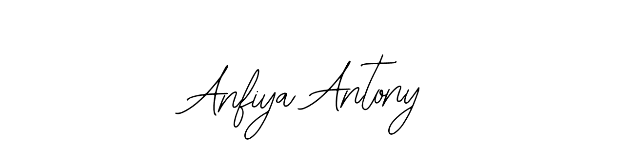 Anfiya Antony stylish signature style. Best Handwritten Sign (Bearetta-2O07w) for my name. Handwritten Signature Collection Ideas for my name Anfiya Antony. Anfiya Antony signature style 12 images and pictures png