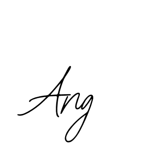 How to make Ang signature? Bearetta-2O07w is a professional autograph style. Create handwritten signature for Ang name. Ang signature style 12 images and pictures png