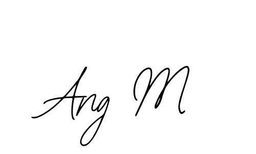 Best and Professional Signature Style for Ang M. Bearetta-2O07w Best Signature Style Collection. Ang M signature style 12 images and pictures png