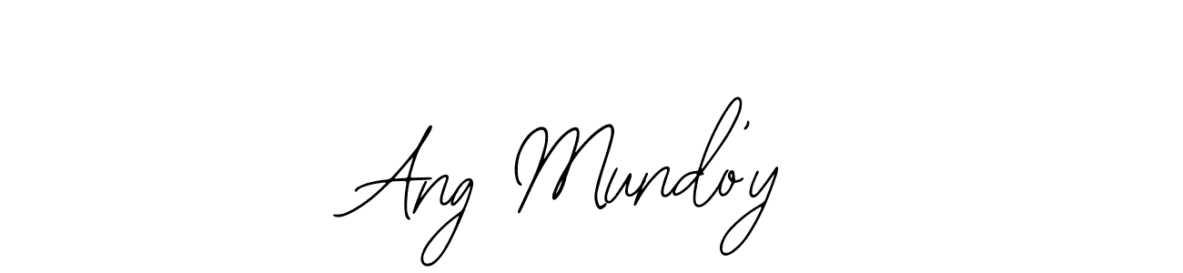 Also You can easily find your signature by using the search form. We will create Ang Mundo’y name handwritten signature images for you free of cost using Bearetta-2O07w sign style. Ang Mundo’y signature style 12 images and pictures png