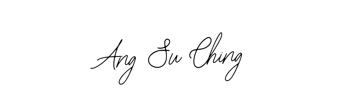 It looks lik you need a new signature style for name Ang Su Ching. Design unique handwritten (Bearetta-2O07w) signature with our free signature maker in just a few clicks. Ang Su Ching signature style 12 images and pictures png