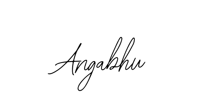 Design your own signature with our free online signature maker. With this signature software, you can create a handwritten (Bearetta-2O07w) signature for name Angabhu. Angabhu signature style 12 images and pictures png