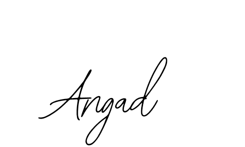 Make a beautiful signature design for name Angad. Use this online signature maker to create a handwritten signature for free. Angad signature style 12 images and pictures png