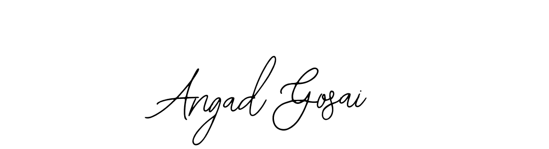 Make a short Angad Gosai signature style. Manage your documents anywhere anytime using Bearetta-2O07w. Create and add eSignatures, submit forms, share and send files easily. Angad Gosai signature style 12 images and pictures png