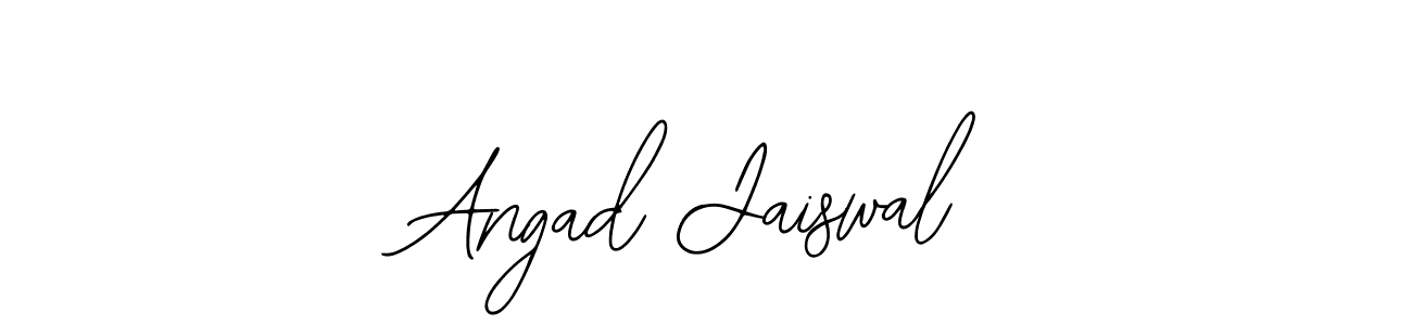 Make a beautiful signature design for name Angad Jaiswal. Use this online signature maker to create a handwritten signature for free. Angad Jaiswal signature style 12 images and pictures png