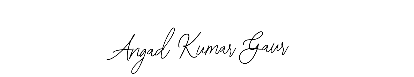 How to Draw Angad Kumar Gaur signature style? Bearetta-2O07w is a latest design signature styles for name Angad Kumar Gaur. Angad Kumar Gaur signature style 12 images and pictures png